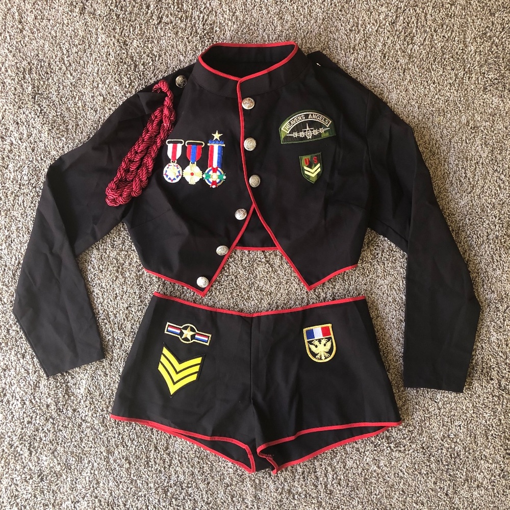 Halloween Heaven's Angles Decorated Officer Adult